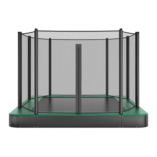 Akrobat Orbit Flat 11x8ft with green pad and zip entry