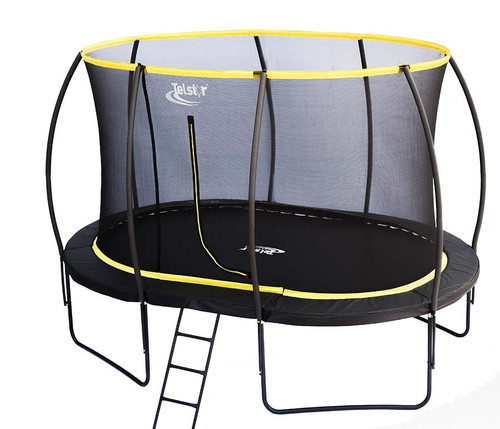 7 x 10ft Oval Telstar Orbit Trampoline And Enclosure Package