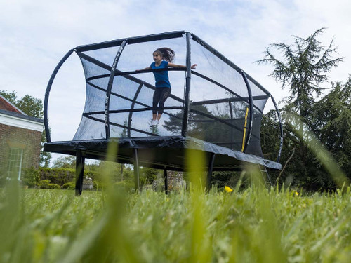 10ft x 15ft Telstar ELITE rectangle trampoline second lifestyle view