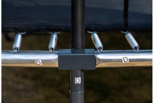 12ft x 17ft V2 Jumpking Rectangular Trampoline with Enclosure and Ladder