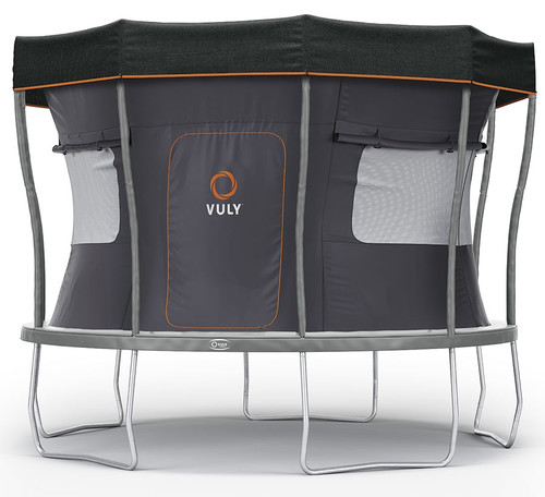 Vuly Ultra Large 12ft Trampoline with optional shade and tent cover fitted