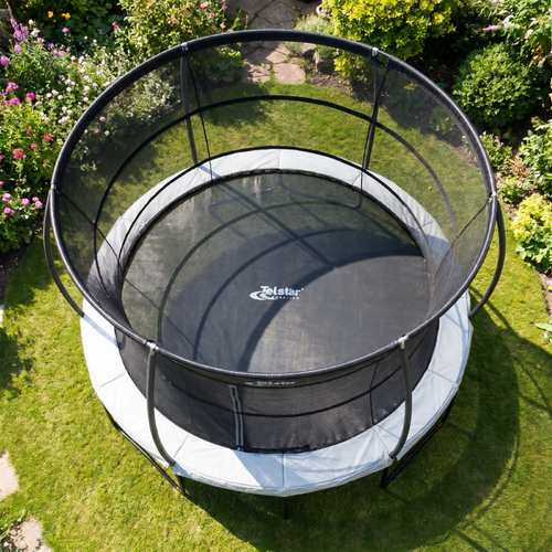 10ft Telstar Jump Capsule MK3 trampoline in a garden setting