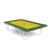 Boomer Trampoline Green Pads and Yellow Elite Performance 2 String Bed