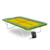 Super Kangaroo 2-string bed yellow and red bed, green pads
