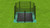 Akrobat Orbit Flat 11x8ft fitted with enclosure in green