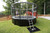 Family enjoying 12ft Gallus Plus Akrobat trampoline