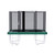 Akrobat Orbit Rectangular green pad with overlapping entry