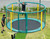 Kids jumping on Akrobat Gallus Flat Plus 12ft trampoline