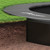 11 x 6 ft Primus flat trampoline in the ground