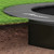 14x10 foot Primus Flat trampoline in the ground