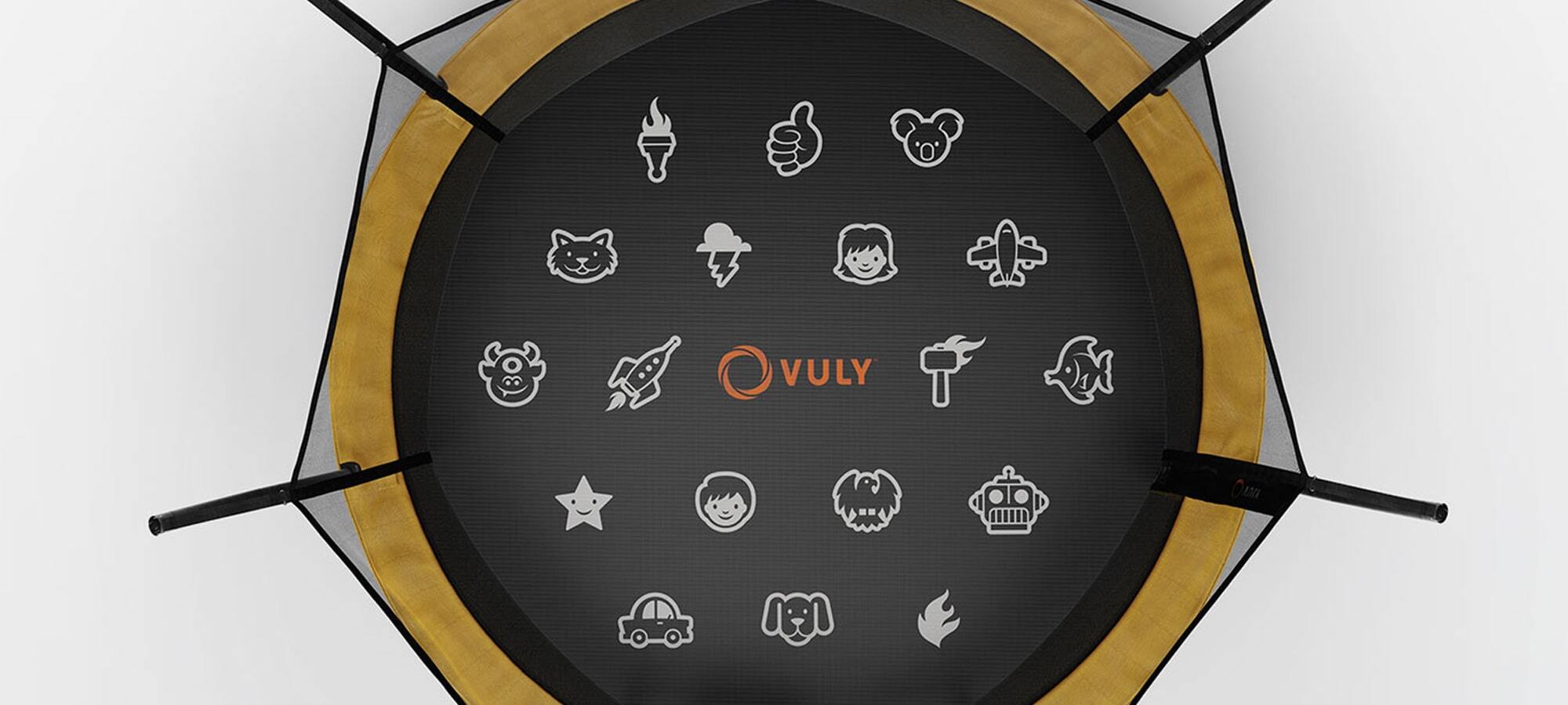 Children playing games on the Vuly Lift 2's HexVex game mat
