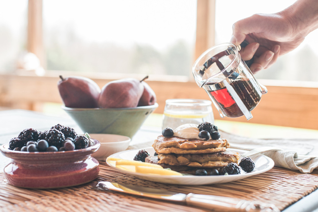 4 Ingredient Superfood Pancakes