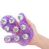 Glove Roller Balls Massager in Purple at Bed Time Toys