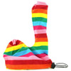 Rainbow Pecker Huggie Cock Sock in Rainbow at Bed Time Toys