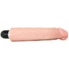 King Cock 7" Vibrating Stiffy in Vanilla at Bed Time Toys