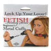 Fetish Fantasy Beginner's Metal Cuffs at Bed Time Toys