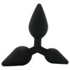 Wet Dreams Triple Play Butt Plug in Black at Bed Time Toys