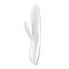E5 Rechargeable Rabbit Vibrator in White