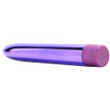 Classix 7" Slimline Rocket Vibrator in Metallic Purple at Bed Time Toys