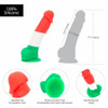 Leonardo 7" Dildo With Balls at Bed Time Toys