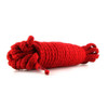 Fetish Fantasy Series 35 Foot Japanese Silk Rope in Red at Bed Time Toys