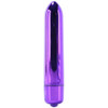 Back to the Basics Rocket Bullet Vibrator in Purple at Bed Time Toys