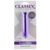 Back to the Basics Rocket Bullet Vibrator in Purple at Bed Time Toys