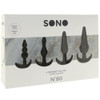 Sono No.80 4-Piece Butt Plug Set at Bed Time Toys