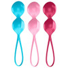 Satisfyer V Balls Kegel Balls Training Set in Multi-Coloured at Bed Time Toys