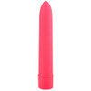 Basic Waves of Pleasure 7" Fantasy Vibrator in Pink at Bed Time Toys