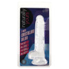 Naturally Yours 7 Inch Crystalline Dildo in Clear at Bed Time Toys