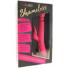 Shameless Slim Charmer Thrusting Rabbit Vibrator in Pink at Bed Time Toys