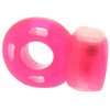 Vibrating Cock Ring in Neon Pink at Bed Time Toys