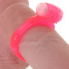 Vibrating Cock Ring in Neon Pink at Bed Time Toys