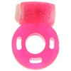 Vibrating Cock Ring in Neon Pink at Bed Time Toys