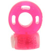 Vibrating Cock Ring in Neon Pink at Bed Time Toys