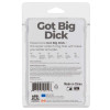 Got Big Dick Super Stretch Cock Ring in Black at Bed Time Toys
