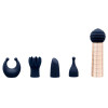 Pillow Talk Secrets Desires 6 Piece Set in Navy Blue and Rose Gold at Bed Time Toys