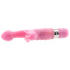 Platinum Edition 9 Function Butterfly Kiss Vibrator in Pink at Bed Time Toys
