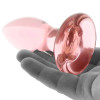 Icicles No. 90 Glass Plug in Pink at Bed Time Toys