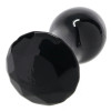 Crystal Glass Gem Plug in Black at Bed Time Toys