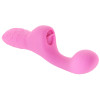 Rechargeable Butterfly Kiss Flicker Vibrator in Pink at Bed Time Toys