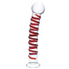 gläs 10 Inch Mr. Swirly Dildo at Bed Time Toys