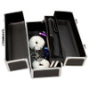 Large Lockable Vibrator Case in Black at Bed Time Toys