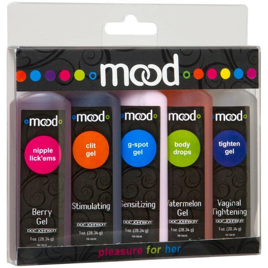 Mood Pleasure for Her 1oz/28.34mL in 5 Pack at Bed Time Toys