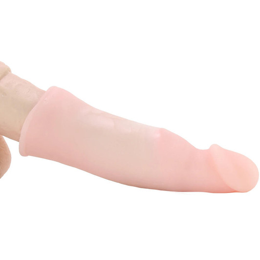 Futurotic Penis Extension in White at Bed Time Toys