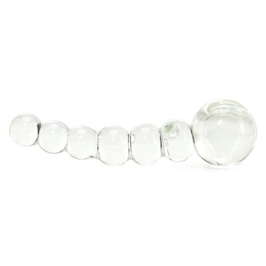 Icicles No. 66 Glass Dildo in Clear at Bed Time Toys