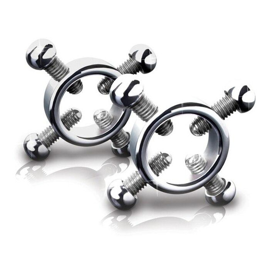 Metal Worx Adjustable Nipple Clamps at Bed Time Toys