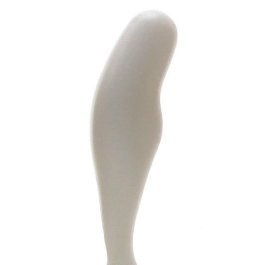 5" Male P-Spot Massager in White at Bed Time Toys