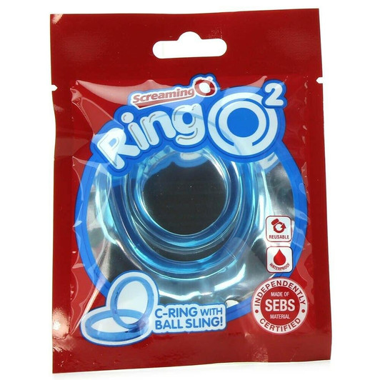 RingO2 C-Ring with Ball Sling in Blue at Bed Time Toys